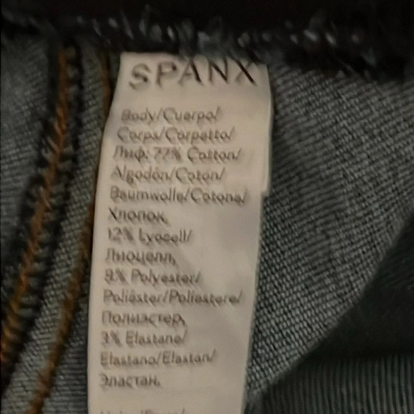 SPANX DISTRESSED SKINNY JEANS SIZE MEDIUM - Picture 8 of 8